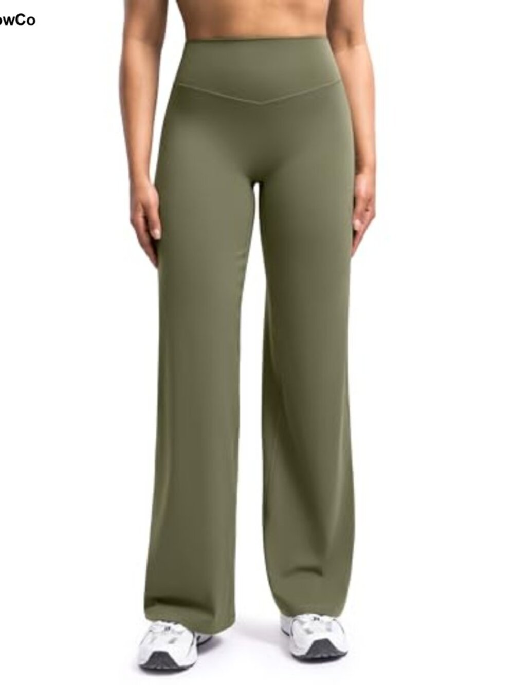 Wide Leg Yoga Pants High Waisted 76% Polyamide 24% Lycra
